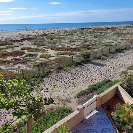 Villa Face A La Mer Sur Le Sable 8 Clim A L'Etage Le Barcares Ngoại thất bức ảnh