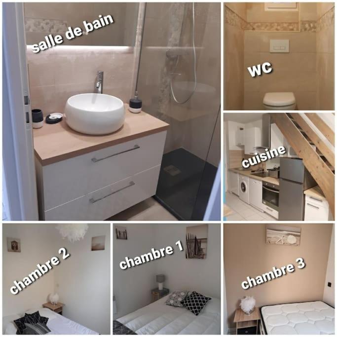Villa Face A La Mer Sur Le Sable 8 Clim A L'Etage Le Barcares Ngoại thất bức ảnh