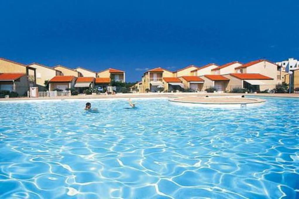 Villa Face A La Mer Sur Le Sable 8 Clim A L'Etage Le Barcares Ngoại thất bức ảnh