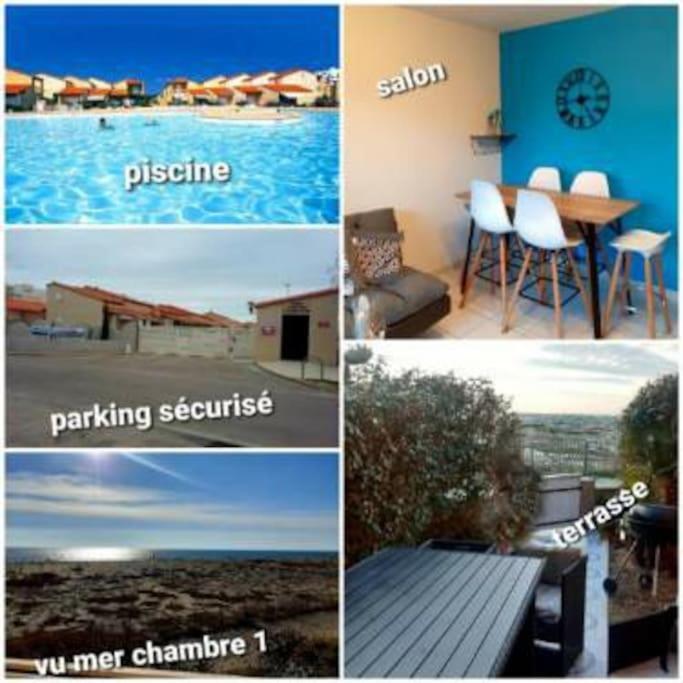 Villa Face A La Mer Sur Le Sable 8 Clim A L'Etage Le Barcares Ngoại thất bức ảnh